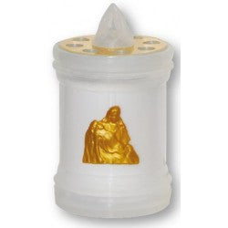 CAU LUMINO T20 PIETA' BIANCO 120GG ELETTRICO