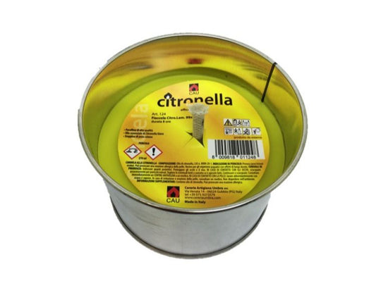 CAU FIACCOLA CITRONELLA IN LAMIERA MM.99X70 DURATA 8 ORE