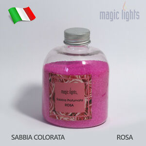 MAGIC LIGHTS SABBIA PROFUMATA 400GR ROSA