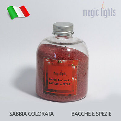 MAGIC LIGHTS SABBIA PROFUMATA 400GR BACCHE E SPEZIE