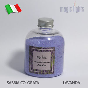 MAGIC LIGHTS SABBIA PROFUMATA 400GR LAVANDA