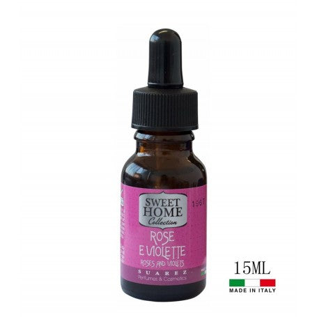 SWEET HOME OLIO ESSENZIALE 15ML ROSE E VIOLETTE