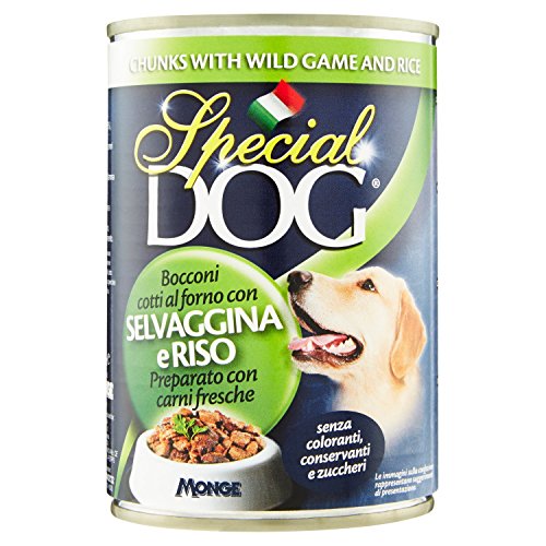 SPECIAL DOG BOCCONI 400GR SELVAGGINA E RISO