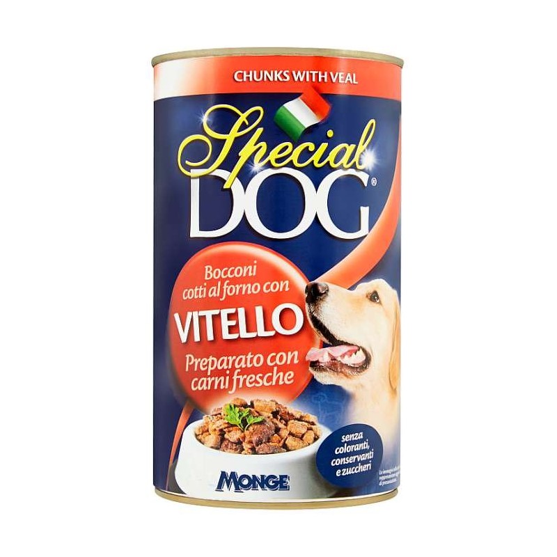 SPECIAL DOG BOCCONI 1275GR VITELLO
