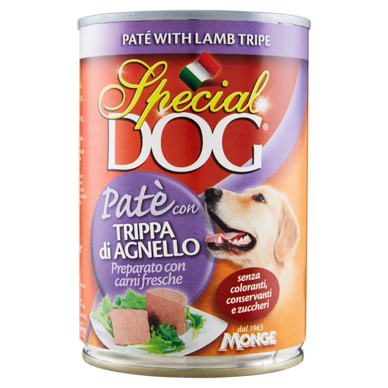 SPECIAL DOG PATE' 400G TRIPPA AGNELLO