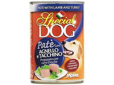 SPECIAL DOG PATE' 400G AGNELLO E TACCHINO