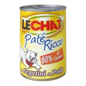 LECHAT PATE' RICCO 400G FEGATINI DI POLLO