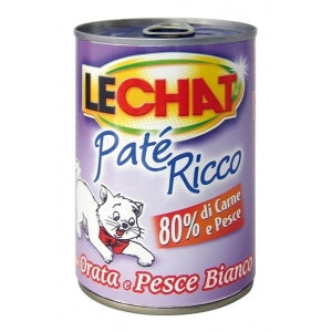 LECHAT PATE' RICCO 400G ORATA E PESCE BIANCO
