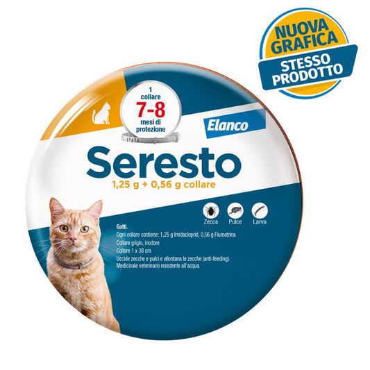 ELANCO SERESTO COLLARE 7-8 MESI GATTI CM.38