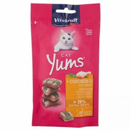 VITAKRAFT CAT YUMS 40G POLLO ED ERBA GATTA