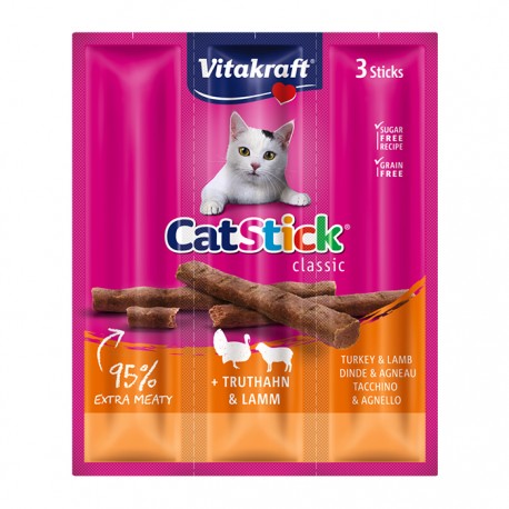 VITAKRAFT CAT STICK 3PZ TACCHINO E AGNELLO