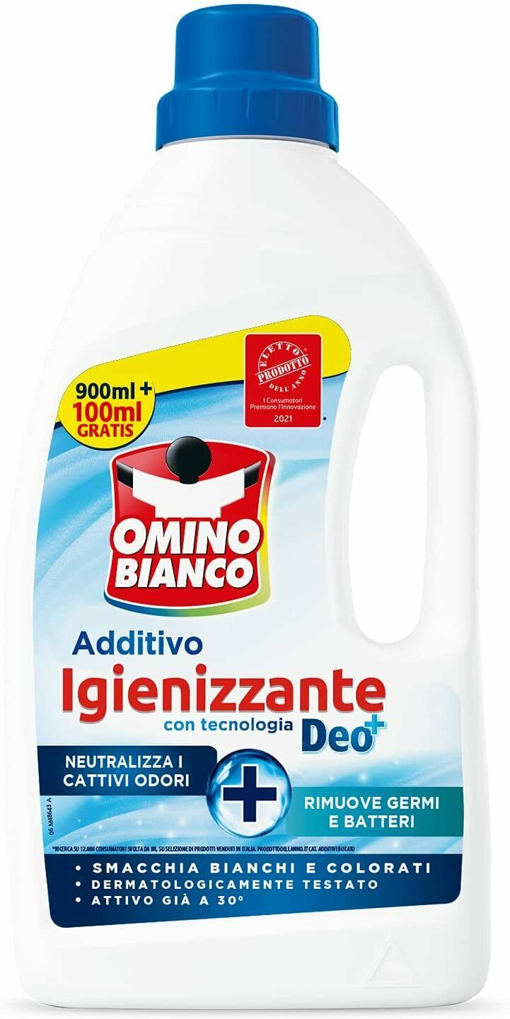 OMINO BIANCO ADDITIVO IGIENIZZANTE DEO+ 900+100ML