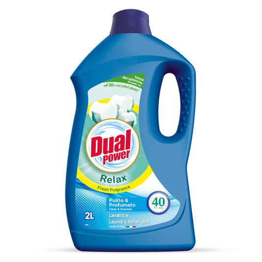 DUAL POWER LAVATRICE LIQUIDO 2L 40LAV. RELAX
