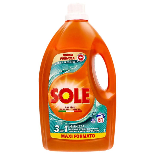 SOLE LAVATRICE LIQUIDO 2,745L 61LAV. 3IN1 IGIENIZZA IGIENE E FRESCHEZZA