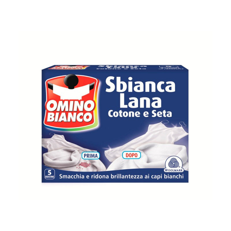 OMINO BIANCO SBIANCA LANA 5 BUSTINE