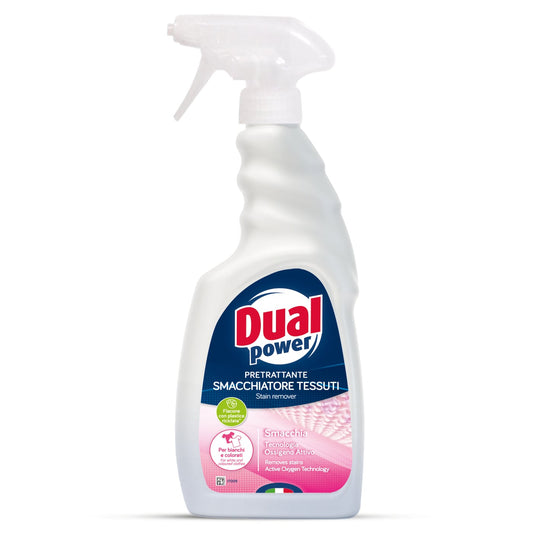 DUAL POWER PRETRATTANTE SMACCHIATORE TESSUTI SPRAY 500ML