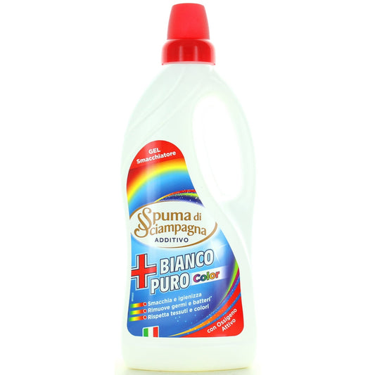 SPUMA DI SCIAMPAGNA ADDITIVO GEL SMACCHIATORE 1L BIANCO PURO COLOR