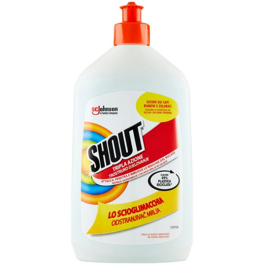 SHOUT TRIPLA AZIONE LO SCIOGLIMACCHIA 500ML