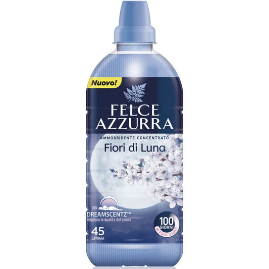 FELCE AZZURRA AMMORBIDENTE CONCENTRATO 900ML 45LAV. FIORI DI LUNA