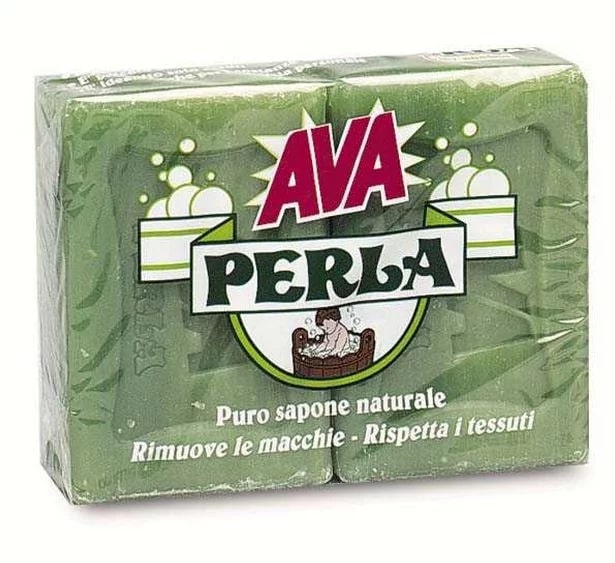 AVA PERLA PURO SAPONE NATURALE BUCATO A MANO 2X250G