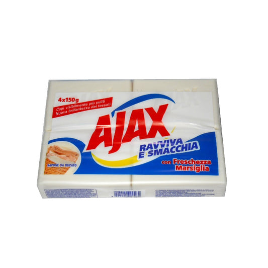 AJAX SAPONE 4X150G RAVVIVA E SMACCHIA FRESCHEZZA MARSIGLIA