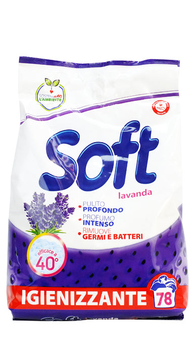 SOFT MULTI POLVERE 78 MISURINI 3,9KG IGIENIZZANTE LAVANDA