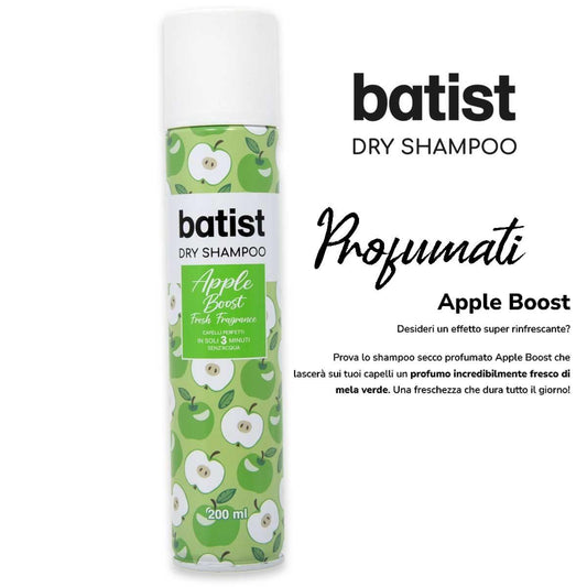 BATIST DRY SHAMPOO SENZ'ACQUA 200ML APPLE BOOST