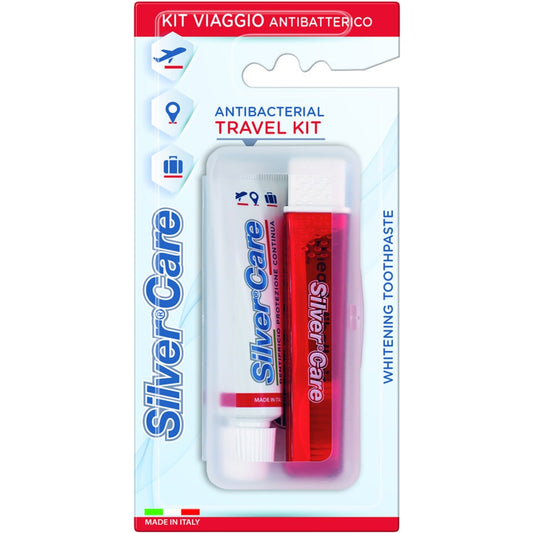 SILVER CARE TRAVEL KIT ANTIBATTERICO SPAZZOLINO + DENTIFRICIO 20ML