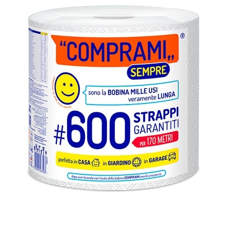 PERLA COMPRAMI SEMPRE BOBINA 2 VELI 600 STRAPPI 170 METRI