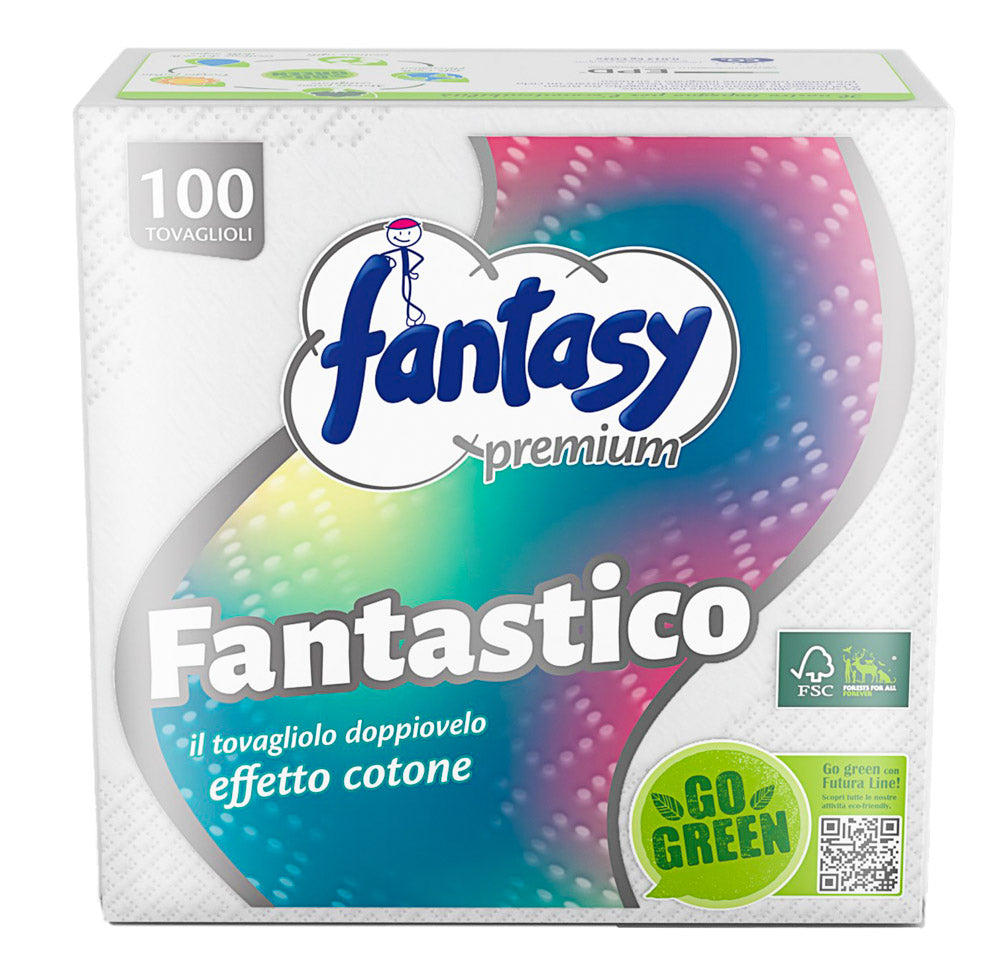 FANTASY TOVAGLIOLI DOPPIOVELO 33X33 FANTASTICO 100PZ