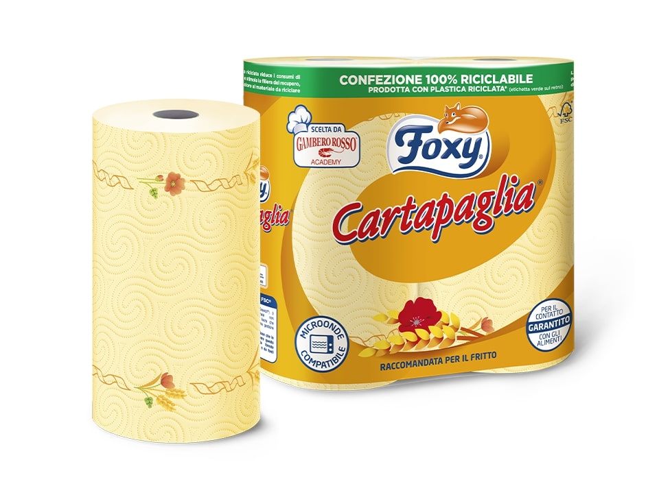 FOXY CARTAPAGLIA 2 VELI 2 ROTOLI