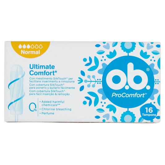 O.B. PRO COMFORT ULTIMATE COMFORT NORMAL 16PZ