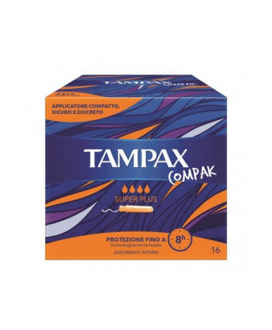 TAMPAX COMPAK SUPER PLUS X16