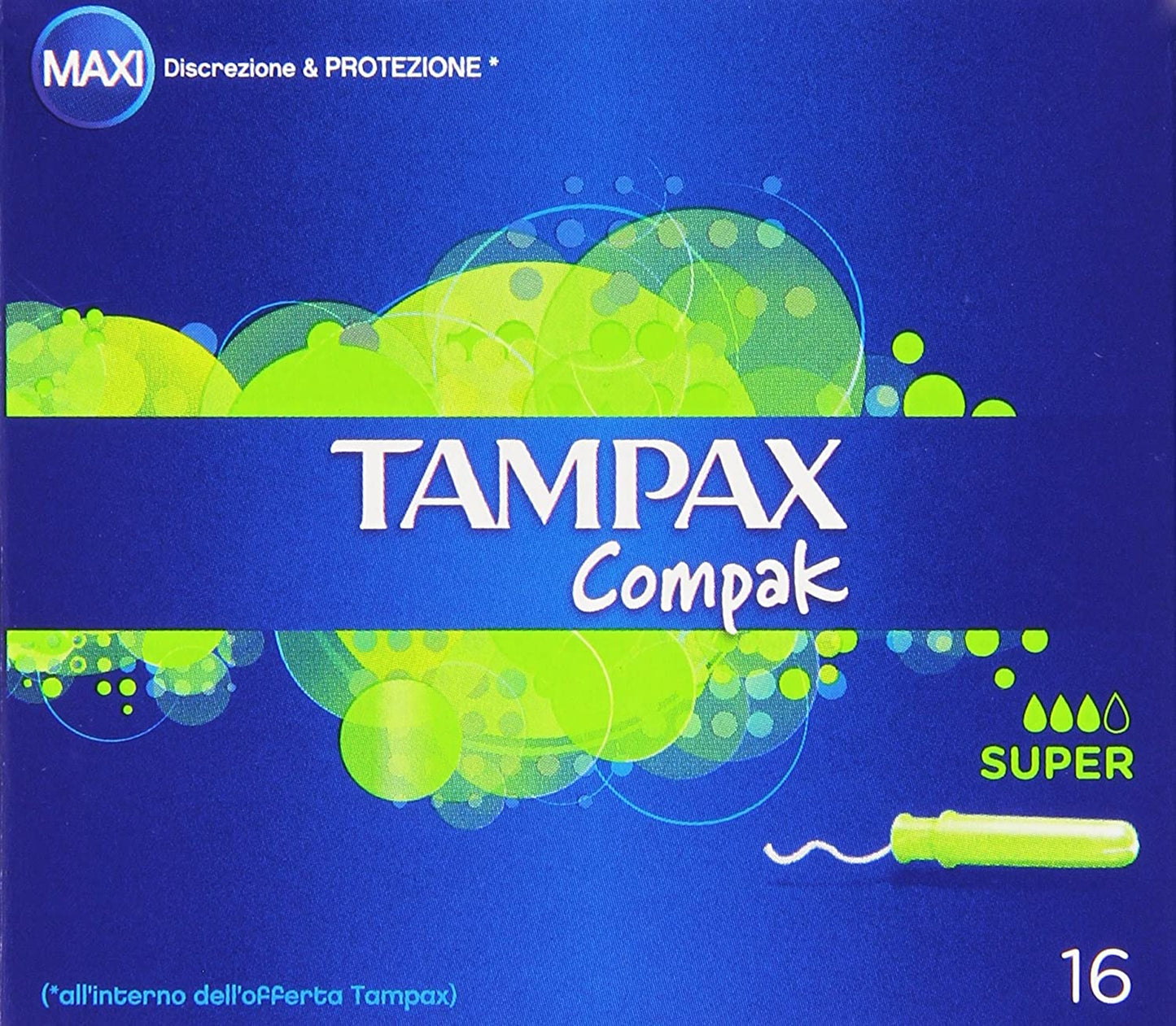 TAMPAX COMPAK SUPER X16