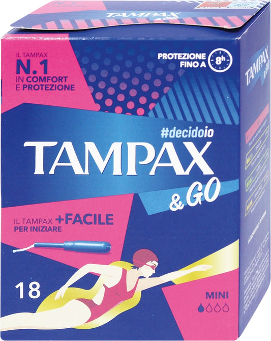 TAMPAX & GO MINI X18