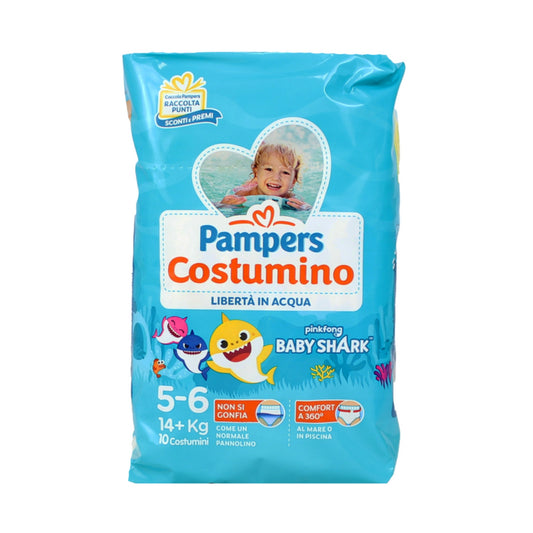 PAMPERS COSTUMINO 5-6 14+ KG X10