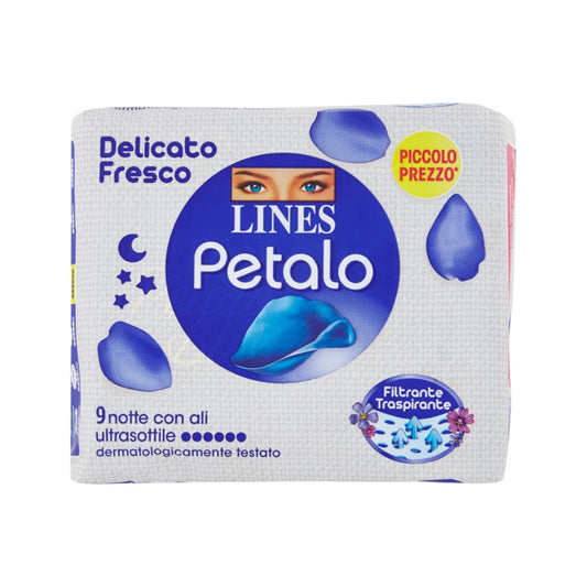 LINES PETALO BLU X9 NOTTE CON ALI