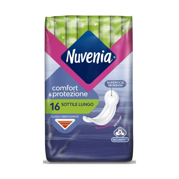 NUVENIA COMFORT&PROTEZIONE SOTTILE LUNGO X16 FLUSSO ABBONDANTE