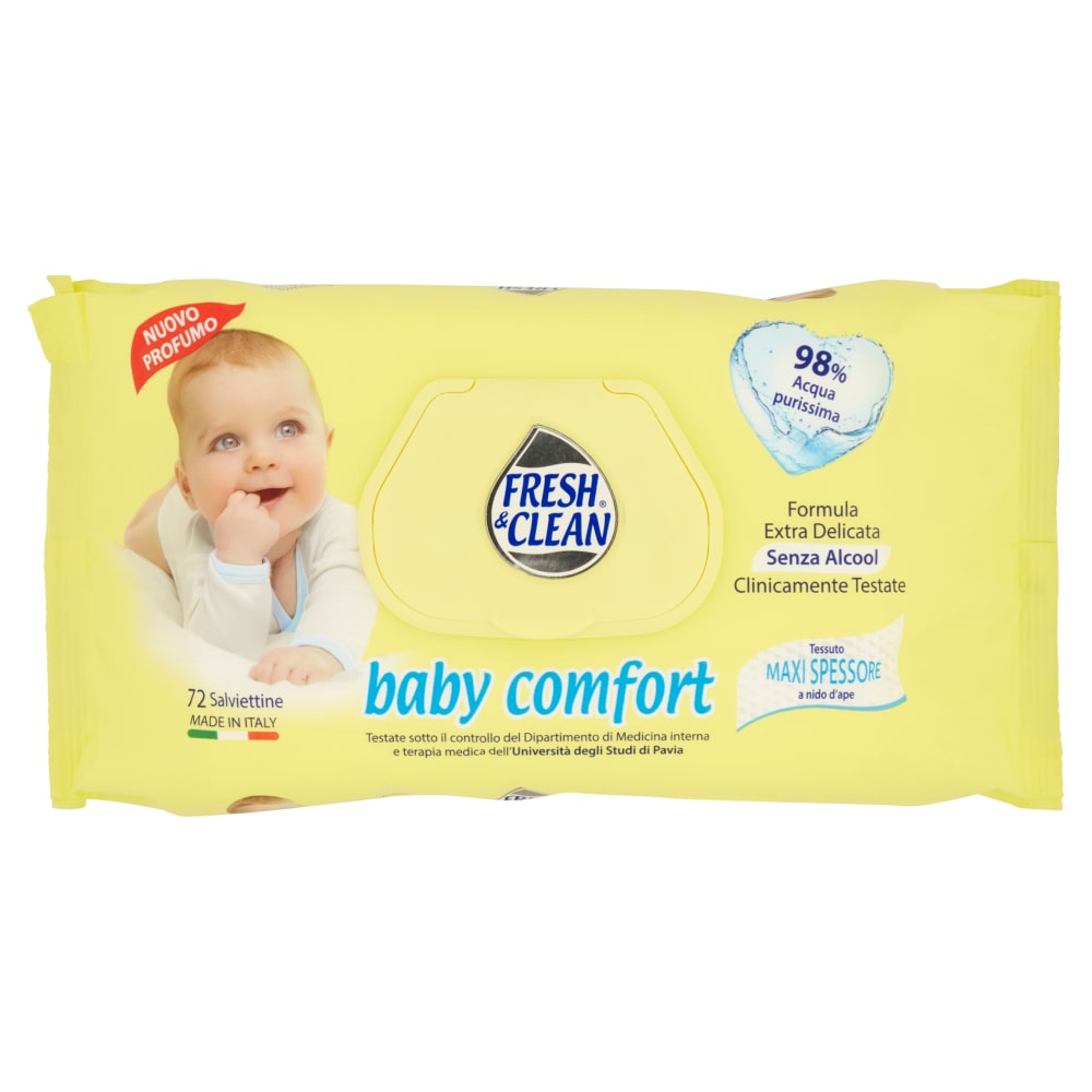 FRESH&CLEAN SALVIETTE BABY COMFORT X72