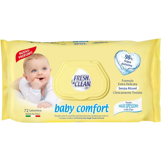 FRESH&CLEAN SALVIETTE BABY COMFORT X72