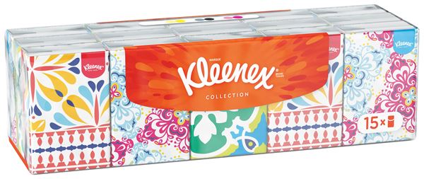 KLEENEX COLLECTION FAZZOLETTI MINI X15