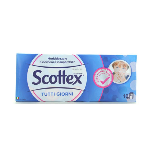 SCOTTEX FAZZOLETTI TUTTI I GIORNI X10