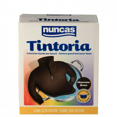 NUNCAS TINTORIA 100ML LANA-SETA-NYLON MARRONE