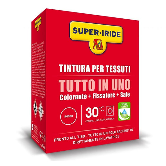 SUPER-IRIDE TINTURA TUTTO IN 1 350G ROSSO
