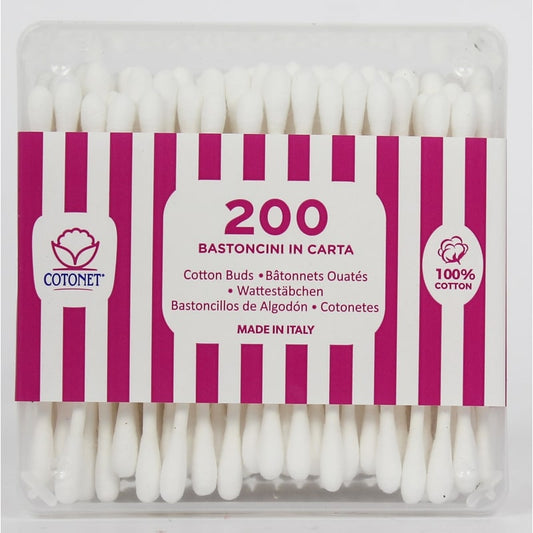 COTONET BASTONCINI IN CARTA PULIORECCHIE X200