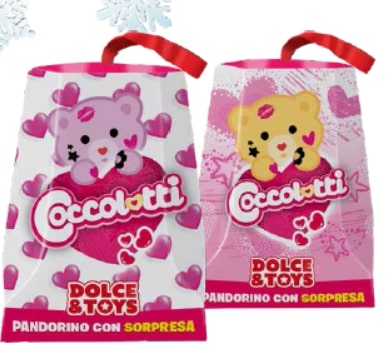 DOLCE & TOYS PANDORINO CON SORPRESA 80G COCCOLOTTI