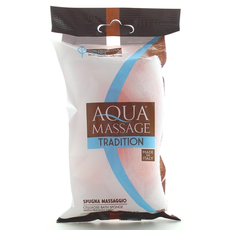 AQUA MASSAGE TRADITION SPUGNA MASSAGGIO CELLULOSA VEGETALE