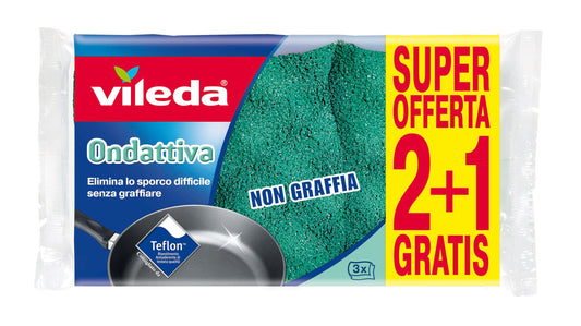 VILEDA ONDATTIVA ANTIGRAFFIO 2+1