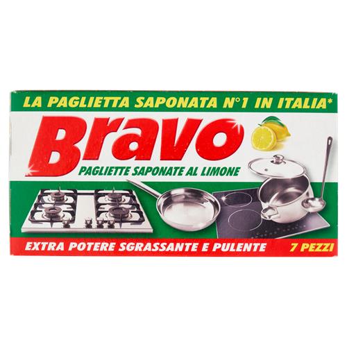 BRAVO SGRASSANTE 7 PAGLIETTE SAPONATE AL LIMONE