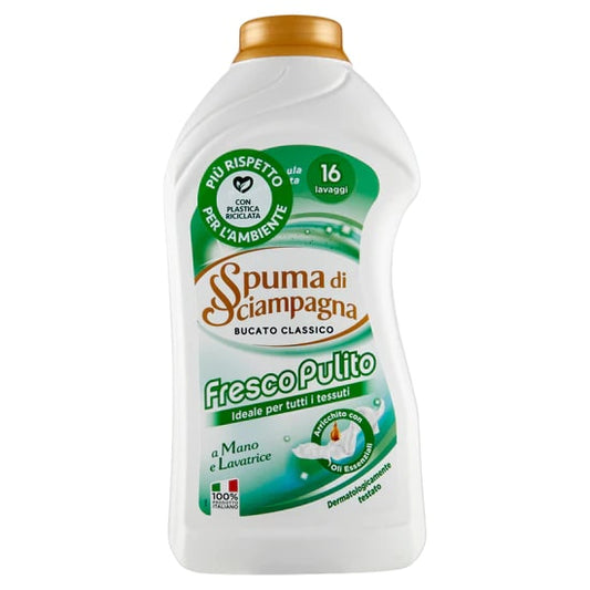 SPUMA DI SCIAMPAGNA BUCATO 800ML 16LAV. FRESCO PULITO